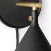 Cast Sconce Wall Lamp - Black