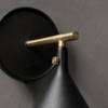 Cast Sconce Wall Lamp - Black
