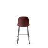 Harbour Bar Side Chair - Black Steel Legs - Hard Shell