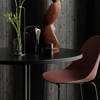 Harbour Bar Side Chair - Black Steel Legs - Hard Shell