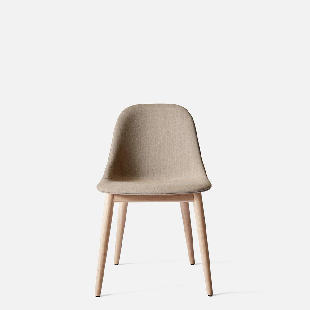 Harbour Dining Side Chair - Natural Oak Wood Legs - Remix 2 233