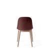 Harbour Dining Side Chair - Natural Oak Wood Legs - Hard Shell