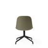 Harbour Swivel Side Chair - Black Steel Base - Hard Shell