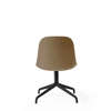 Harbour Swivel Side Chair - Black Steel Base - Hard Shell
