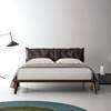 Morgan Bed - rustico_nabuk-black