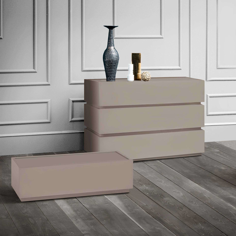 Super Stackable 36" Nightstand Lacquer Finish - corda