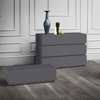 Super Stackable 36" Nightstand Lacquer Finish - grigio anthracite
