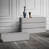 Super Stackable 51" Drawer Chest Lacquer Finish - grigio polvere