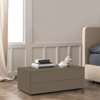 Slim Dresser 2 Drawers Lacquer Finish - grigio aston 7039