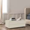 Slim Dresser 2 Drawers Lacquer Finish - panna 9010