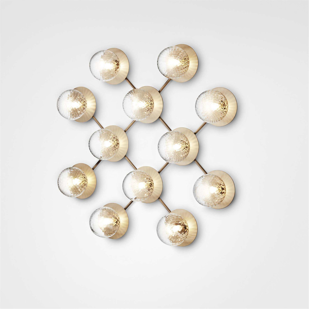 Liila 12 Wall-Ceiling Gold Clear