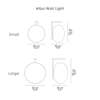 Diagram - Alba Wall Light