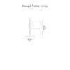 Diagram - Coupé Table Lamp Black