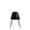 Harbour Side Chair - Black Steel Legs - Dakar Black