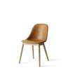Harbour Dining Side Chair - Natural Oak Wood Legs - Dakar Cognac