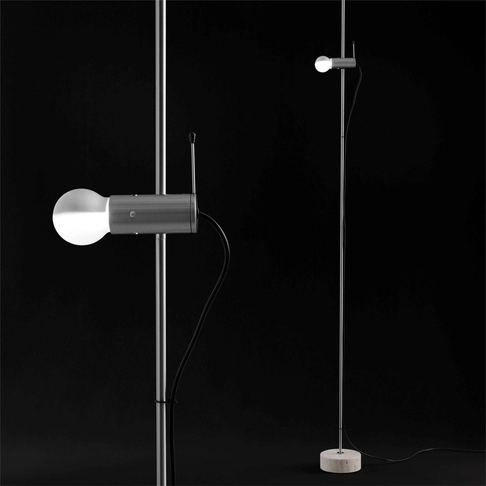 Agnoli Floor Lamp - Nickel
