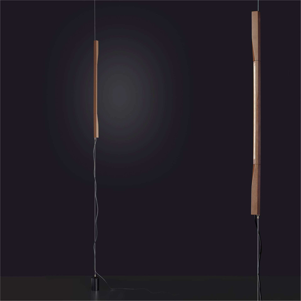 Ilo Vertical Pendant - Bronze