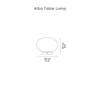 Diagram - Alba Table Lamp