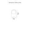 Diagram - Semplice Table Lamp