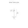 Diagram - Spider Table Lamp