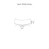 Diagram - Lens Wall Lamp