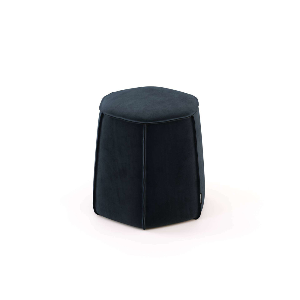 Angles Pouf - Domkapa-Price Category 1-Powell Deep Blue