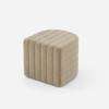 Zigzag Pouf - Domkapa-Price Category 1-Powell Beige