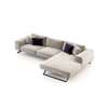 Aniston Sectional Sofa - Siege 1104 Greige Ferro