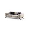 Aniston 3 Seater Sofa - Siege 1104 Greige Ferro
