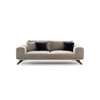 Aniston 3 Seater Sofa - Siege 1104 Greige Ferro