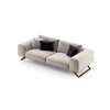 Aniston 3 Seater Sofa - Siege 1104 Greige Ferro