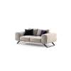 Aniston 2 Seater Sofa - Siege 1104 Greige Ferro