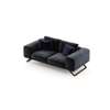 Aniston 2 Seater Sofa - Siege 0881 Blue Stone