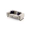 Aniston 2 Seater Sofa - Siege 1104 Greige Ferro