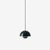 Flowerpot Pendant VP1 - Dark green - Light On