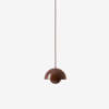 Flowerpot Pendant VP1 - Red brown 