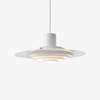 P376 Pendant - KF1 White perspective - Light On