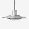 P376 Pendant - KF2 Aluminium - Light On