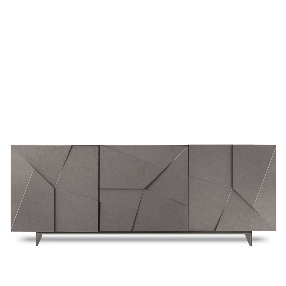 Concrete Sideboard - Resin Effect Dark Grey