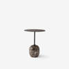 Lato Side Table - LN8 - Warm black & Emparador marble