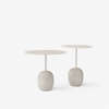 Lato Side Table - Ivory white & Crema Diva marble