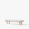 Fly SC5 Coffee Table - White Oak - Bianco Carrara
