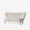 Little Petra Sofa - Oak legs - Sheepskin Moonlight
