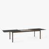 Patch Extendable Dining Table - Oiled Walnut with Cacao Orinoco Top