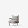 Fly SC10 Lounge Armchair - White Oak - Hot Madison 094