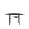 Snaregade Table - Round 54 in - Black Charcoal Linoleum