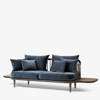 Fly SC3 Sofa - Smoked Oak - Velvet-10 Twilight