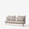 Fly SC2 Sofa - White Oak - Hot Madison 094