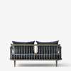 Fly SC2 Sofa - Smoked Oak - Velvet-10 Twilight
