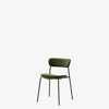 Pavilion AV12 Dining Chair Upholstered Seat and Back - Velvet 02 Pine
